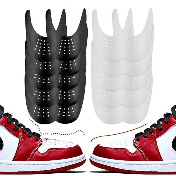 shoe parts accessories 10 pair anti crease protector for basketball sneakers fold shoes toe caps protection stretcher drop wholesale 230718, White;pink
shoe parts accessories 10 pair anti crease protector for basketball sneakers fold shoes toe caps protection stretcher drop wholesale 230718, White;pink