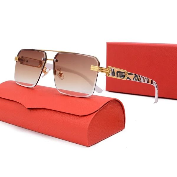 man carti glasses designer rimless sunglasses men women fashion frameless rectangle coating buffalo horn sunglass uv400 eyeglass wooden mens, White;black
man carti glasses designer rimless sunglasses men women fashion frameless rectangle coating buffalo horn sunglass uv400 eyeglass wooden mens, White;black