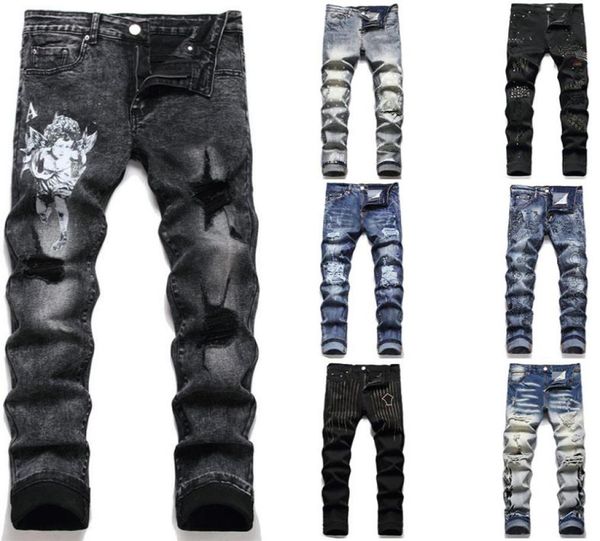 am jeans designer jeans mens skinny jeans pants long hippop sticker letter embroidery slim denim straight streetwear skinny pants 6554085, Blue
am jeans designer jeans mens skinny jeans pants long hippop sticker letter embroidery slim denim straight streetwear skinny pants 6554085, Blue