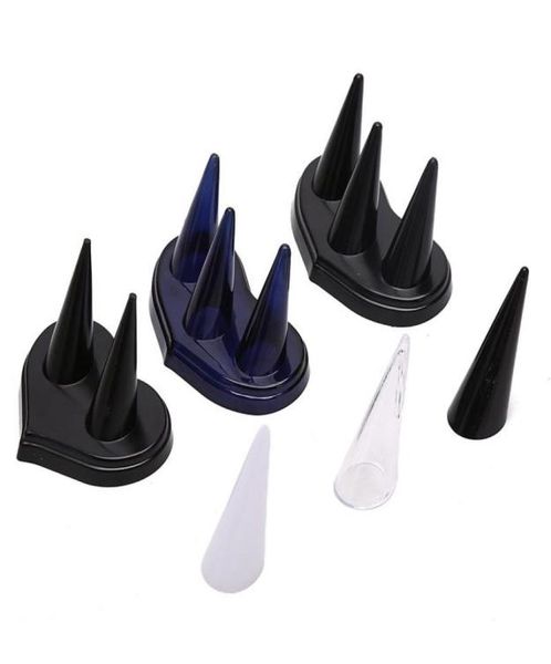 jewelry pouches bags plastic finger cone ring holder display stand organizer storage rack showcase for exhibit2514853, Pink;blue
jewelry pouches bags plastic finger cone ring holder display stand organizer storage rack showcase for exhibit2514853, Pink;blue