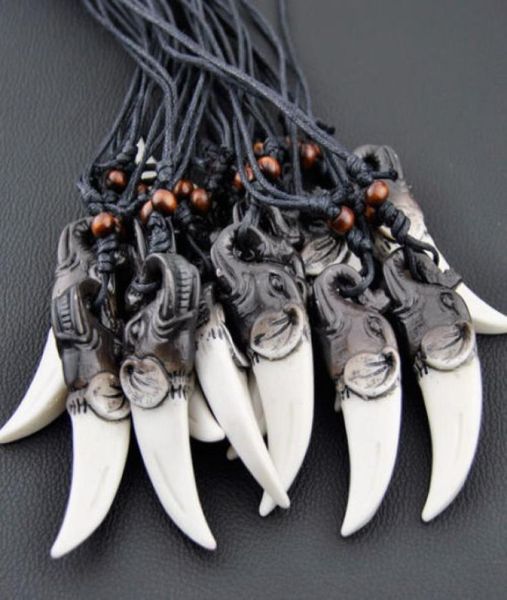 whole 12pcs imitation yak bone tibet lucky elephant tooth charms pendant wood beads adjustable necklace gift mn1834540044, Silver
whole 12pcs imitation yak bone tibet lucky elephant tooth charms pendant wood beads adjustable necklace gift mn1834540044, Silver