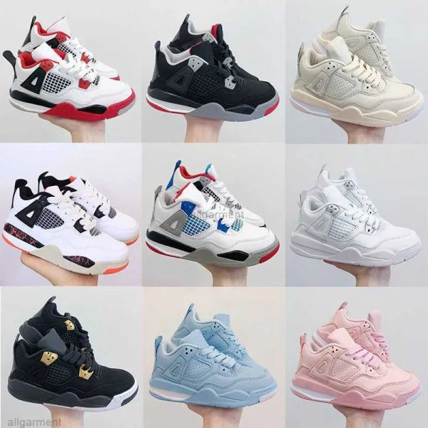 infant toddlers 4 retro kids basketball shoes chicago 4s boy girl sneaker light green lights grey khaki baby trainers children e, Black
infant toddlers 4 retro kids basketball shoes chicago 4s boy girl sneaker light green lights grey khaki baby trainers children e, Black