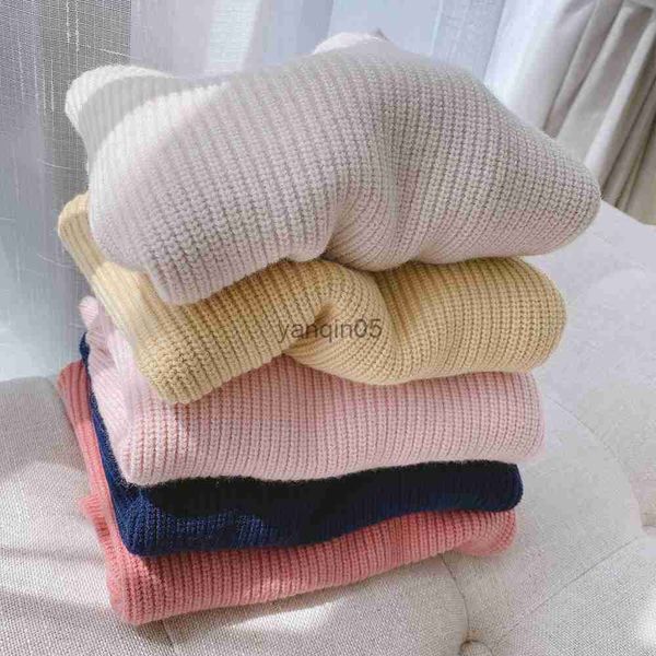 pullover children's long-sleeved sweater round collar knitting thickening infants girls boys autumn winter kids hkd230719, Blue
pullover children's long-sleeved sweater round collar knitting thickening infants girls boys autumn winter kids hkd230719, Blue