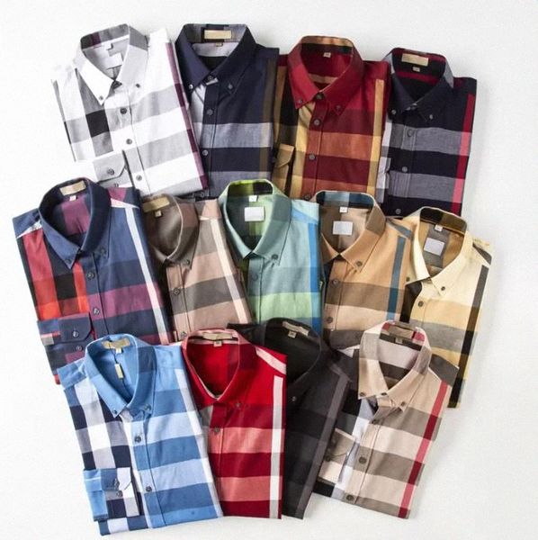 designer mens dress shirt slim plaid stripe long sleeve pure cottonbrand spring business shirts -3xl q5q7#, White;black
designer mens dress shirt slim plaid stripe long sleeve pure cottonbrand spring business shirts -3xl q5q7#, White;black