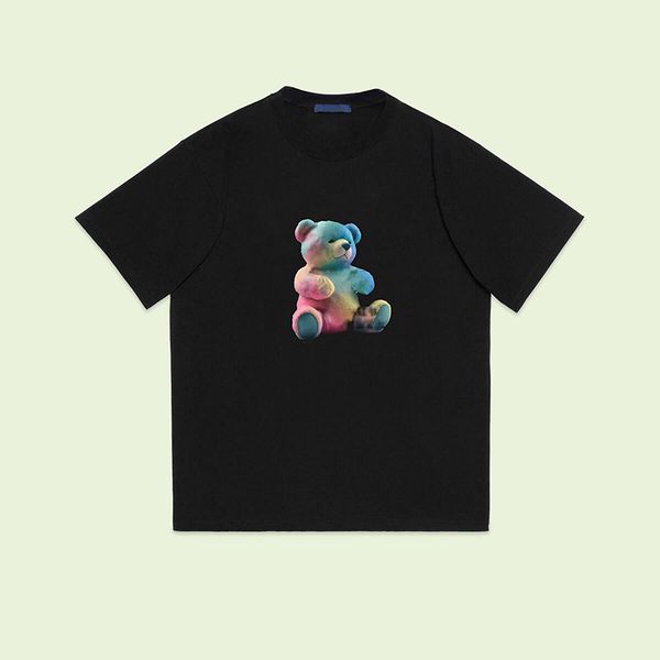 23ss new woman men's solid t-shirts high end limited classic cartoon color bear printing tee summer beach breathable fashion street sho, White;black
23ss new woman men's solid t-shirts high end limited classic cartoon color bear printing tee summer beach breathable fashion street sho, White;black