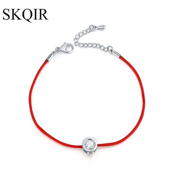 whole skqir fashion women thin red cord thread string rope chain with cz zirconia silver color bracelet for female jewelry pul9511819, Golden;silver
whole skqir fashion women thin red cord thread string rope chain with cz zirconia silver color bracelet for female jewelry pul9511819, Golden;silver