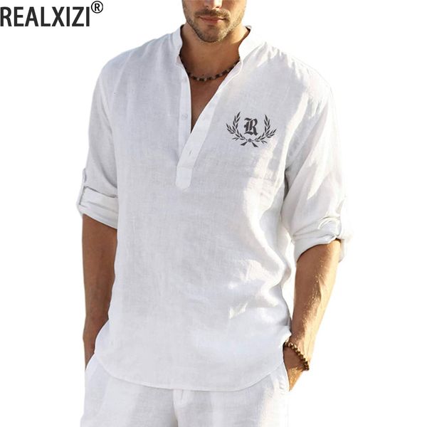 mens casual shirts linen long sleeve large tshirt solid cotton shirt summer vintage standing collar 230718, White;black
mens casual shirts linen long sleeve large tshirt solid cotton shirt summer vintage standing collar 230718, White;black