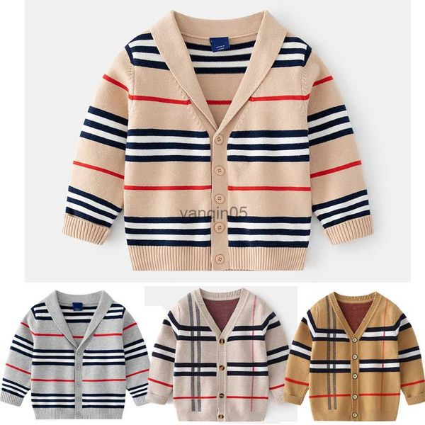 pullover spring autumn 1-6y toddler girls classic stripes cotton cardigan knit sweater kids winter baby boy single breasted sweater hkd23071, Blue
pullover spring autumn 1-6y toddler girls classic stripes cotton cardigan knit sweater kids winter baby boy single breasted sweater hkd23071, Blue