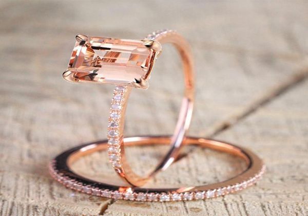 2 pieces ring inlay rose gold filled white crystal zircon wedding engagement ring size 610 retail whole4998439, Golden;silver
2 pieces ring inlay rose gold filled white crystal zircon wedding engagement ring size 610 retail whole4998439, Golden;silver