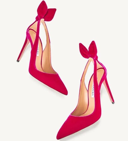 famous summer all-day designing sandals bow tie pump suede playful back party lady high heels, Black
famous summer all-day designing sandals bow tie pump suede playful back party lady high heels, Black
