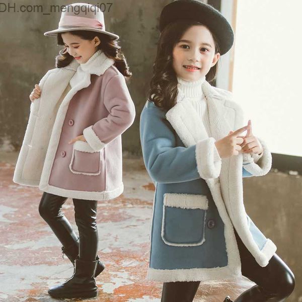 jackets children's wool blend coat suitable for girls and teenagers in winter chiffon fur coat thick warm coat 6 7 8 9 10 12 14 years o, Blue;gray
jackets children's wool blend coat suitable for girls and teenagers in winter chiffon fur coat thick warm coat 6 7 8 9 10 12 14 years o, Blue;gray