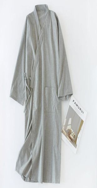 men039s sleepwear summer men robe gown solid cotton japan style kimono bathrobe gowns loose male nightgown casual sleep home cl7433480, Black;brown
men039s sleepwear summer men robe gown solid cotton japan style kimono bathrobe gowns loose male nightgown casual sleep home cl7433480, Black;brown