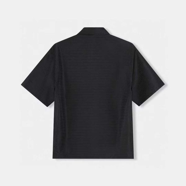 summer men's lapel zipper short-sleeved overcoat, classic letter print, quick-drying fabric summer wear cool, loose version of casual f, White;black
summer men's lapel zipper short-sleeved overcoat, classic letter print, quick-drying fabric summer wear cool, loose version of casual f, White;black
