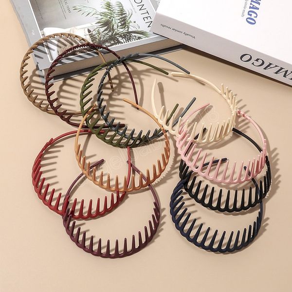korean simple headwear hair hoop bezel with teeth headband women girls solid color resin hair comb hairbands hair accessories, Slivery;white
korean simple headwear hair hoop bezel with teeth headband women girls solid color resin hair comb hairbands hair accessories, Slivery;white