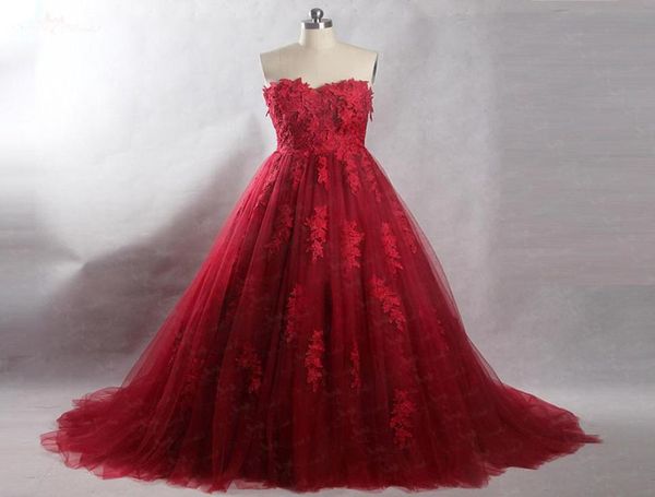 aline dark red gothic wedding dresses sweetheart buttons back lace tulle women non white vintage bridal gowns with color8684506
aline dark red gothic wedding dresses sweetheart buttons back lace tulle women non white vintage bridal gowns with color8684506