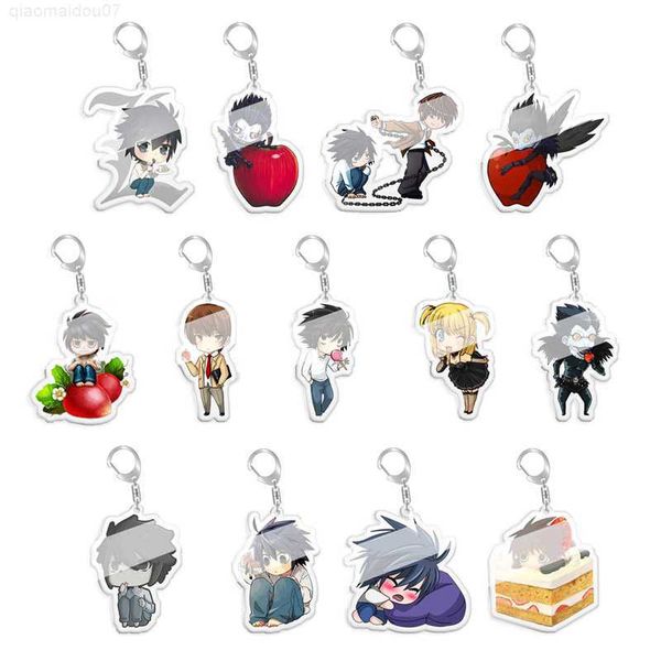 key rings 5-10pcs anime death note yagami light killer misa amane ryuk figure key chain toy pendant key ring holder bag charms for gift l230, Slivery;golden
key rings 5-10pcs anime death note yagami light killer misa amane ryuk figure key chain toy pendant key ring holder bag charms for gift l230, Slivery;golden