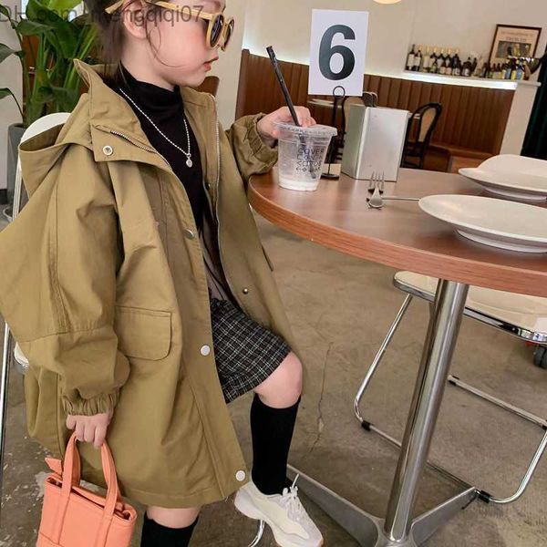 coat children's spring and autumn korean hooded windbreaker jacket 2022 new boys and girls fashion loose mid length jacket z230720, Blue;gray
coat children's spring and autumn korean hooded windbreaker jacket 2022 new boys and girls fashion loose mid length jacket z230720, Blue;gray