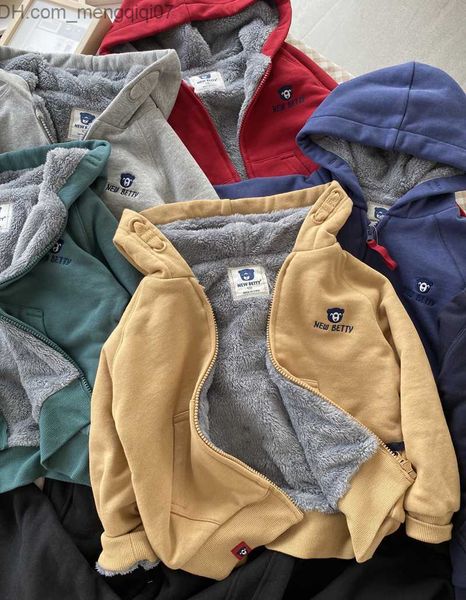 down coat winter girls' boys' hoodie warm wool lining zipper jacket children's cotton coat school children's clothing 4-, Blue;gray
down coat winter girls' boys' hoodie warm wool lining zipper jacket children's cotton coat school children's clothing 4-, Blue;gray