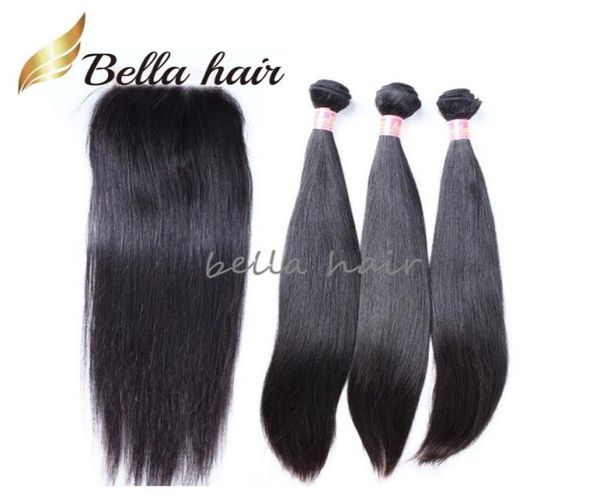 4pcs virgin human hair weft with closure 4x4 natural color straight peruvian bundles weaves full head 8a1627445, Black
4pcs virgin human hair weft with closure 4x4 natural color straight peruvian bundles weaves full head 8a1627445, Black