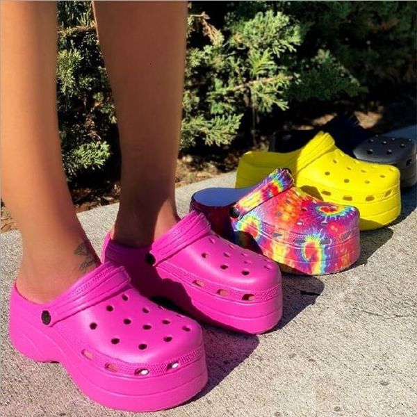 sandals ins serpentine small hole women sandals cute slippers platform thick bottom back strap summer ladies casual shoes 230718, Black
sandals ins serpentine small hole women sandals cute slippers platform thick bottom back strap summer ladies casual shoes 230718, Black