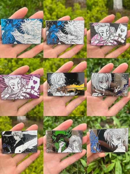 pins brooches hunterxhunter killua hisoka feitan kurapika chrollo enamel metal badge button brooch collection medal pendant souvenir gift 23, Gray
pins brooches hunterxhunter killua hisoka feitan kurapika chrollo enamel metal badge button brooch collection medal pendant souvenir gift 23, Gray