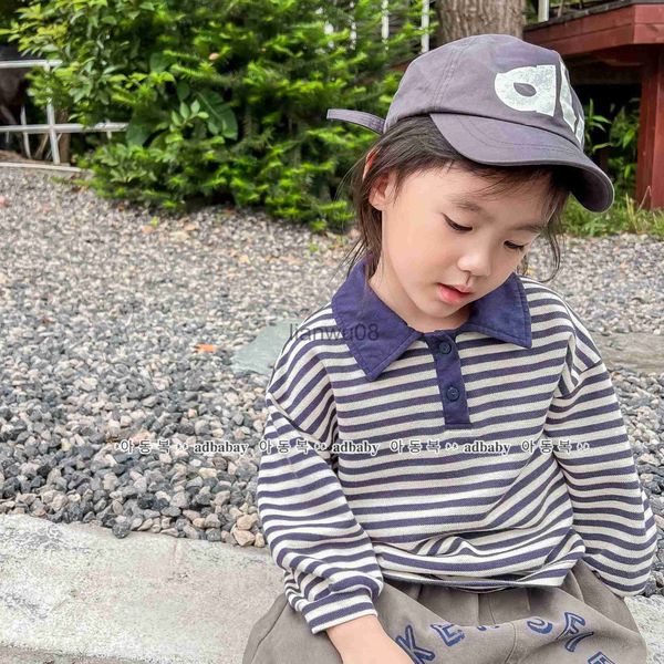 t-shirts 2022 autumn new children long sleeve polo shirts fashion girls striped t shirts loose kids casual baby boys shirts clothes x0719, Blue
t-shirts 2022 autumn new children long sleeve polo shirts fashion girls striped t shirts loose kids casual baby boys shirts clothes x0719, Blue