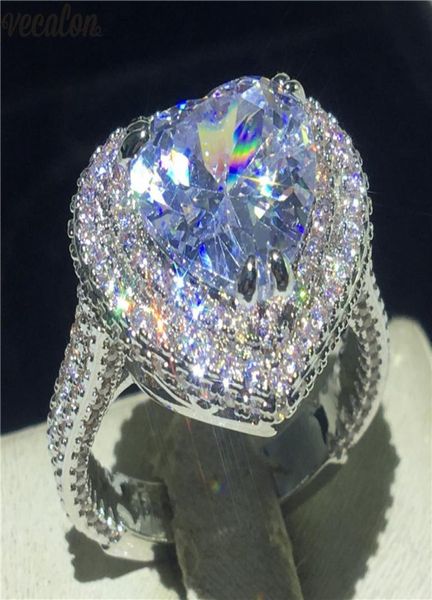 vecalon vintage heart promise ring 925 sterling silver 5a cz engagement wedding band rings for women bridal finger jewelry3754291, Slivery;golden
vecalon vintage heart promise ring 925 sterling silver 5a cz engagement wedding band rings for women bridal finger jewelry3754291, Slivery;golden