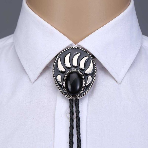 bolo ties fashion turquoise bear paw bolo tie for man cowboy western cowgirl lather rope zinc alloy necktie hkd230719, Red
bolo ties fashion turquoise bear paw bolo tie for man cowboy western cowgirl lather rope zinc alloy necktie hkd230719, Red
