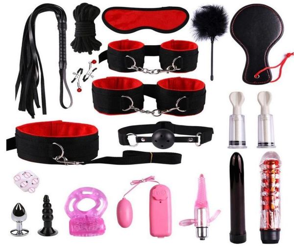 19pcsset leather nylon plush bondage set restraints for couples woman slave sm erotic toy handcuff suit toys l3312284, Red;black
19pcsset leather nylon plush bondage set restraints for couples woman slave sm erotic toy handcuff suit toys l3312284, Red;black