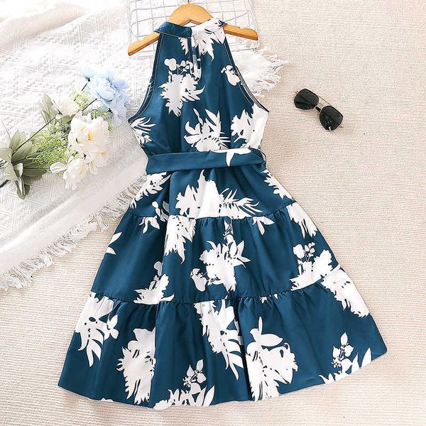girl's dresses girls' summer knee length skirt casual style polyester small round neck hanging neck sleeveless printed dress belt, Red;yellow
girl's dresses girls' summer knee length skirt casual style polyester small round neck hanging neck sleeveless printed dress belt, Red;yellow