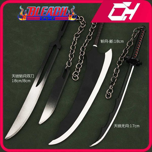 key rings bleach weapon 18cm zangetsu zanpakutou spade vere samurai royal steel katana anime weapons keychains toys for kid birthday gift l2, Slivery;golden 
key rings bleach weapon 18cm zangetsu zanpakutou spade vere samurai royal steel katana anime weapons keychains toys for kid birthday gift l2, Slivery;golden