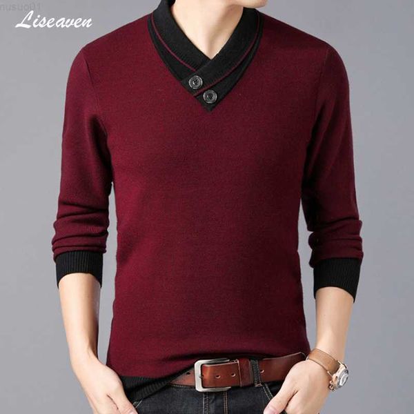 men's sweaters liseaven men 2019 spring v-neck pullover sweater men's casual pullovers men's clothing full sleeve sweaters l2, White;black
men's sweaters liseaven men 2019 spring v-neck pullover sweater men's casual pullovers men's clothing full sleeve sweaters l2, White;black