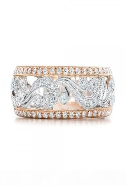 l victoria wieck new arrival luxury jewelry 925 sterling silver rose gold fill classical hollow flower ring pave white z wedd9178511, Slivery;golden
l victoria wieck new arrival luxury jewelry 925 sterling silver rose gold fill classical hollow flower ring pave white z wedd9178511, Slivery;golden