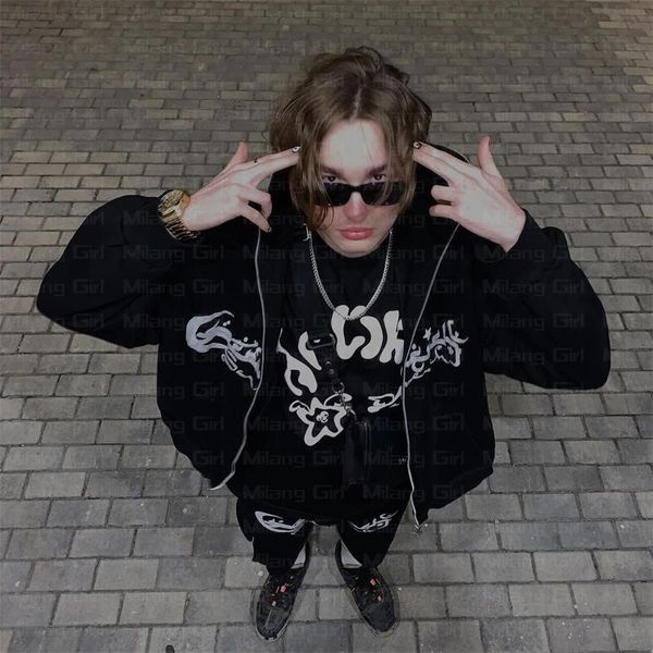 zipper hoodie fashion embroidery star pattern men's sweatshirt gothic sports coat long sleeve large hoodie jacket, Black
zipper hoodie fashion embroidery star pattern men's sweatshirt gothic sports coat long sleeve large hoodie jacket, Black