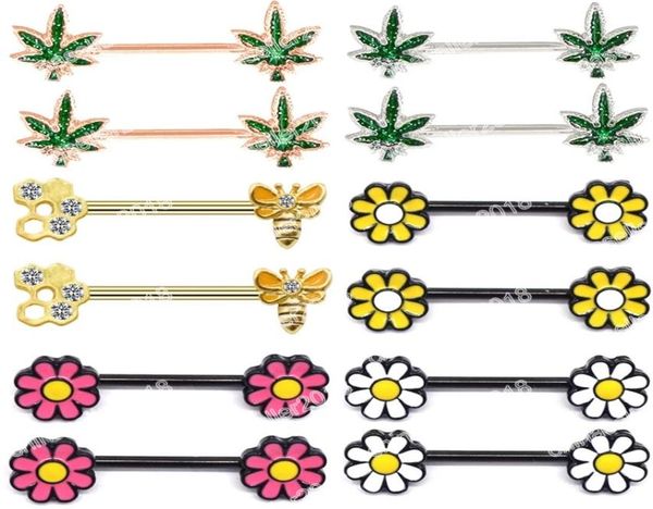cute flower nipple piercings barbell stainless steel crystal nipple shield cover bees leaves nipple rings body jewelry1324893, Silver
cute flower nipple piercings barbell stainless steel crystal nipple shield cover bees leaves nipple rings body jewelry1324893, Silver