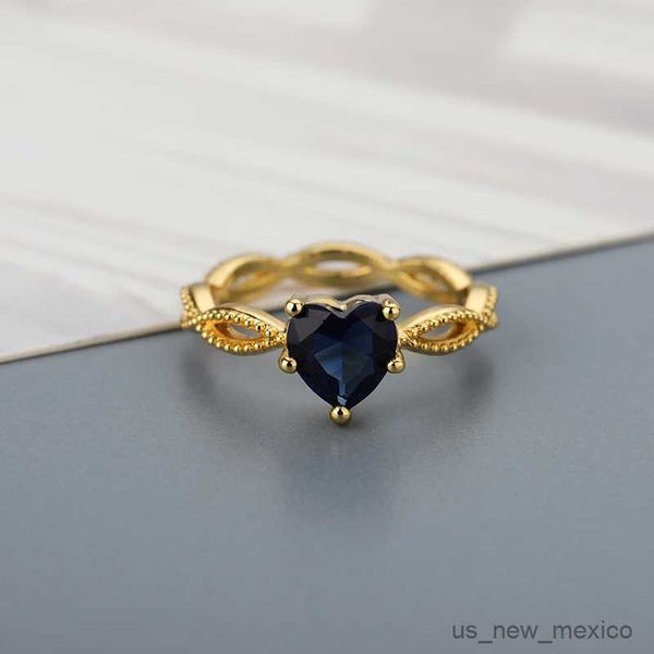 band rings blue zircon heart rings for women gold color crystal finger ring trend engagement wedding band jewelry femme r230719, Silver
band rings blue zircon heart rings for women gold color crystal finger ring trend engagement wedding band jewelry femme r230719, Silver