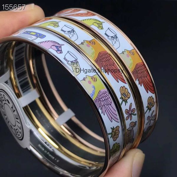 aher mas designer luxury brand enamel bracelet designer bracelet h home enamel colorful men and women's couple fashion, Black
aher mas designer luxury brand enamel bracelet designer bracelet h home enamel colorful men and women's couple fashion, Black