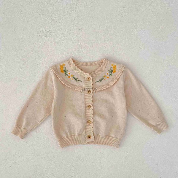 pullover autumn children knit cardigan embroidery flower sweater boy girl baby cotton solid knitted coat kid casual kitting jacket hkd23071, Blue
pullover autumn children knit cardigan embroidery flower sweater boy girl baby cotton solid knitted coat kid casual kitting jacket hkd23071, Blue