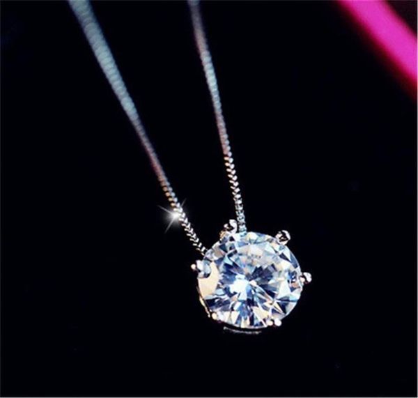 women trendy simple choker crystal pendants necklace shine rhinestone silver color chain jewelry whole3367945
women trendy simple choker crystal pendants necklace shine rhinestone silver color chain jewelry whole3367945
