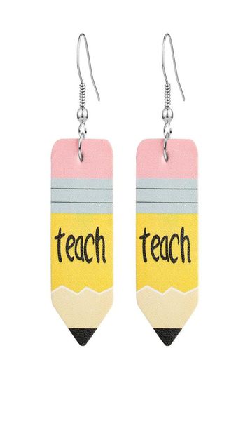 designer faux leather earrings math teacher pencil wate drop fashion printed dangle earrings hook ear party jewelry gift8000709, Silver
designer faux leather earrings math teacher pencil wate drop fashion printed dangle earrings hook ear party jewelry gift8000709, Silver