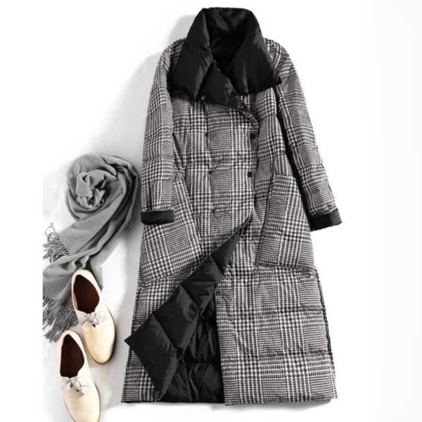 women's down parkas sedutmo winter long womens down jackets ultra light coat thin double sided plaid spring slim puffer jacket ed931 hk, Black
women's down parkas sedutmo winter long womens down jackets ultra light coat thin double sided plaid spring slim puffer jacket ed931 hk, Black
