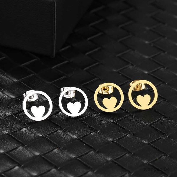 charm stainless steel earrings trend new round heart light luxury fashion charms stud earrings for women jewelry party girl gifts r230719, Golden
charm stainless steel earrings trend new round heart light luxury fashion charms stud earrings for women jewelry party girl gifts r230719, Golden
