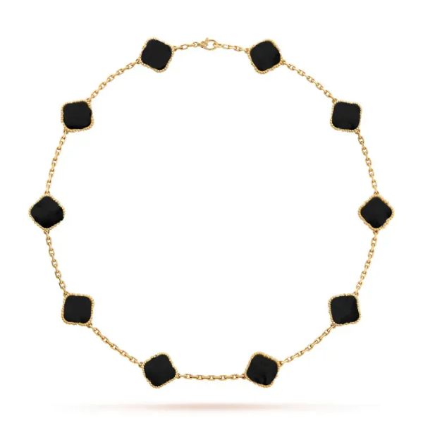 designers necklace for women trendy fashion lucky four leaf clover clovers necklaces 10 motifs bracelet and earrings set chain party stainle, Black
designers necklace for women trendy fashion lucky four leaf clover clovers necklaces 10 motifs bracelet and earrings set chain party stainle, Black