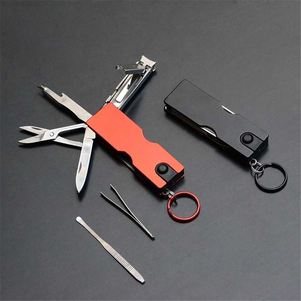 key rings outdoor multifunction mini keychain knife led light nail clipper earpick scissors tweezer pocket edc tools multi hiking gears l230, Slivery;golden
key rings outdoor multifunction mini keychain knife led light nail clipper earpick scissors tweezer pocket edc tools multi hiking gears l230, Slivery;golden