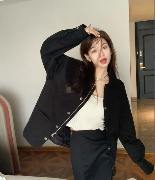 pra brand outerwear jackets coats luxury brand designer sequin coat buckle classical houndstooth jacket 23 early autumn new leather women�, Black;brown
pra brand outerwear jackets coats luxury brand designer sequin coat buckle classical houndstooth jacket 23 early autumn new leather women�, Black;brown