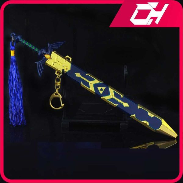 key rings the hyrule fantasy game 21cm master sword with sheath game swords katana weapon keychain model toys for childrens holiday gifts l2, Slivery;golden
key rings the hyrule fantasy game 21cm master sword with sheath game swords katana weapon keychain model toys for childrens holiday gifts l2, Slivery;golden