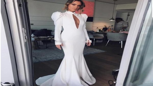 white keyholde mermaid evening dresses high neck long sleeve arabic dubai evening gown vestido de festa sweep train satin formal w7572245, Black;red
white keyholde mermaid evening dresses high neck long sleeve arabic dubai evening gown vestido de festa sweep train satin formal w7572245, Black;red