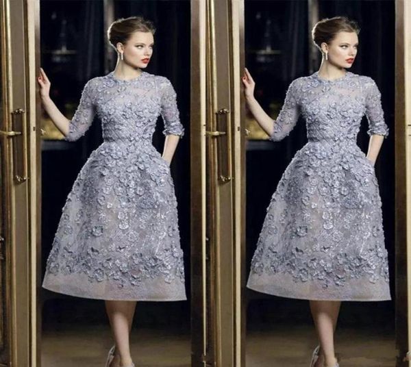 elie saab evening dresses elegant lace applique aline prom gowns 34 long sleeve tea length formal party celebrity dress cus9139924, Black;red
elie saab evening dresses elegant lace applique aline prom gowns 34 long sleeve tea length formal party celebrity dress cus9139924, Black;red