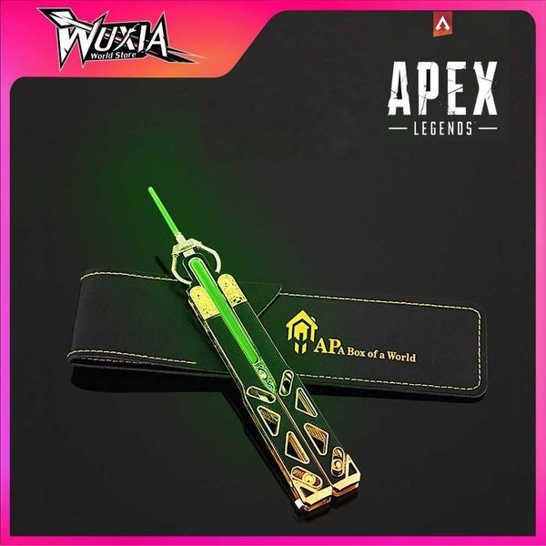 key rings apex legends heirloom new luminous octane heirloom butterfly knife game keychain weapon knife katana kid toy christmas gift l23071, Slivery;golden
key rings apex legends heirloom new luminous octane heirloom butterfly knife game keychain weapon knife katana kid toy christmas gift l23071, Slivery;golden