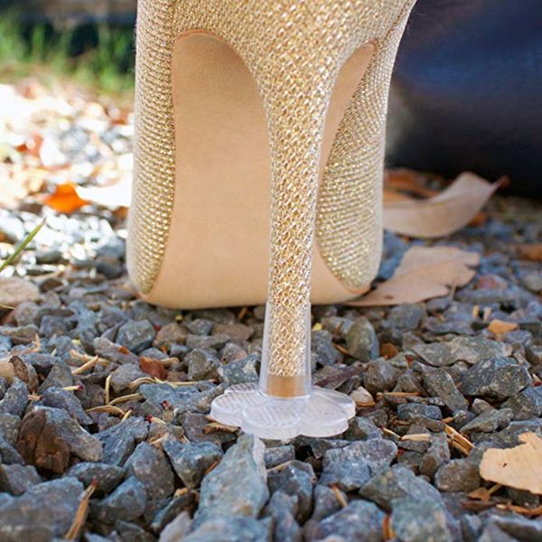 shoe parts accessories 5 pairs high heels protectors latin dance stiletto covers heel antislip heeler pvc caps wearresistant soft base care, White;pink
shoe parts accessories 5 pairs high heels protectors latin dance stiletto covers heel antislip heeler pvc caps wearresistant soft base care, White;pink